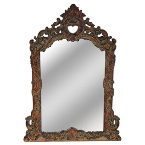 Arch/Crowned Top Brown Mirror