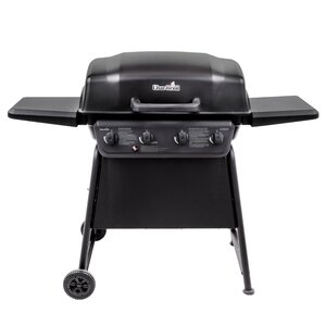Classic 4-Burner Propane Gas Grill with Side Shelves