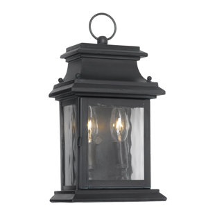 Go to store & view more images Pencewood 2-Light Outdoor Wall Lantern by Darby Home Co