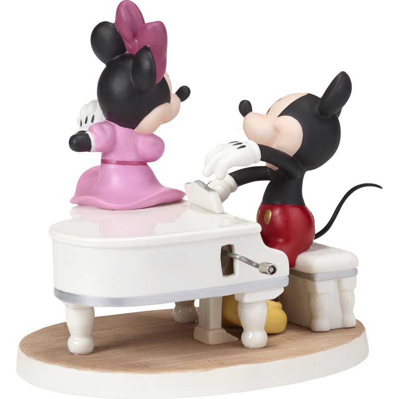 mickey and minnie figurine
