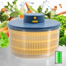 Salad Spinner Large BPA Free Clip Locking Tabs Large Capacity Salad Bowl Drainer 