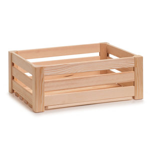 Kiste Leisten aus Kiefernholz von Zeller Present