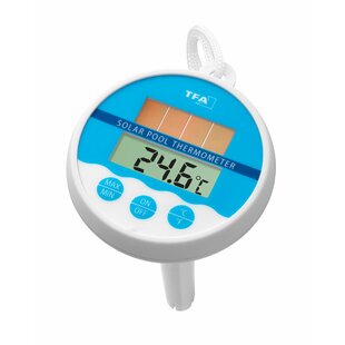 Pool Solar Powered Thermometer By Symple Stuff