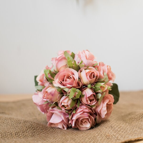 silk rose bouquet