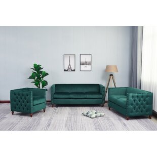 Wayfair | Green Living Room Sets You'll Love in 2022