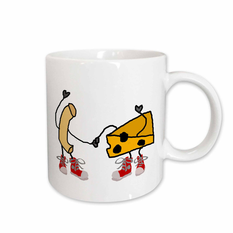 East Urban Home Funny Cute Macaroni And Cheese Cartoon Characters Coffee Mug Wayfair 2020 popular 1 trends in home & garden, mother & kids, novelty & special use, toys & hobbies with cartoon hero mug and 1. funny cute macaroni and cheese cartoon characters coffee mug