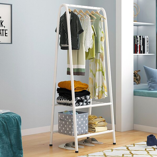 17 Stories Annastassia Multifunctional Storage Coat Rack ...