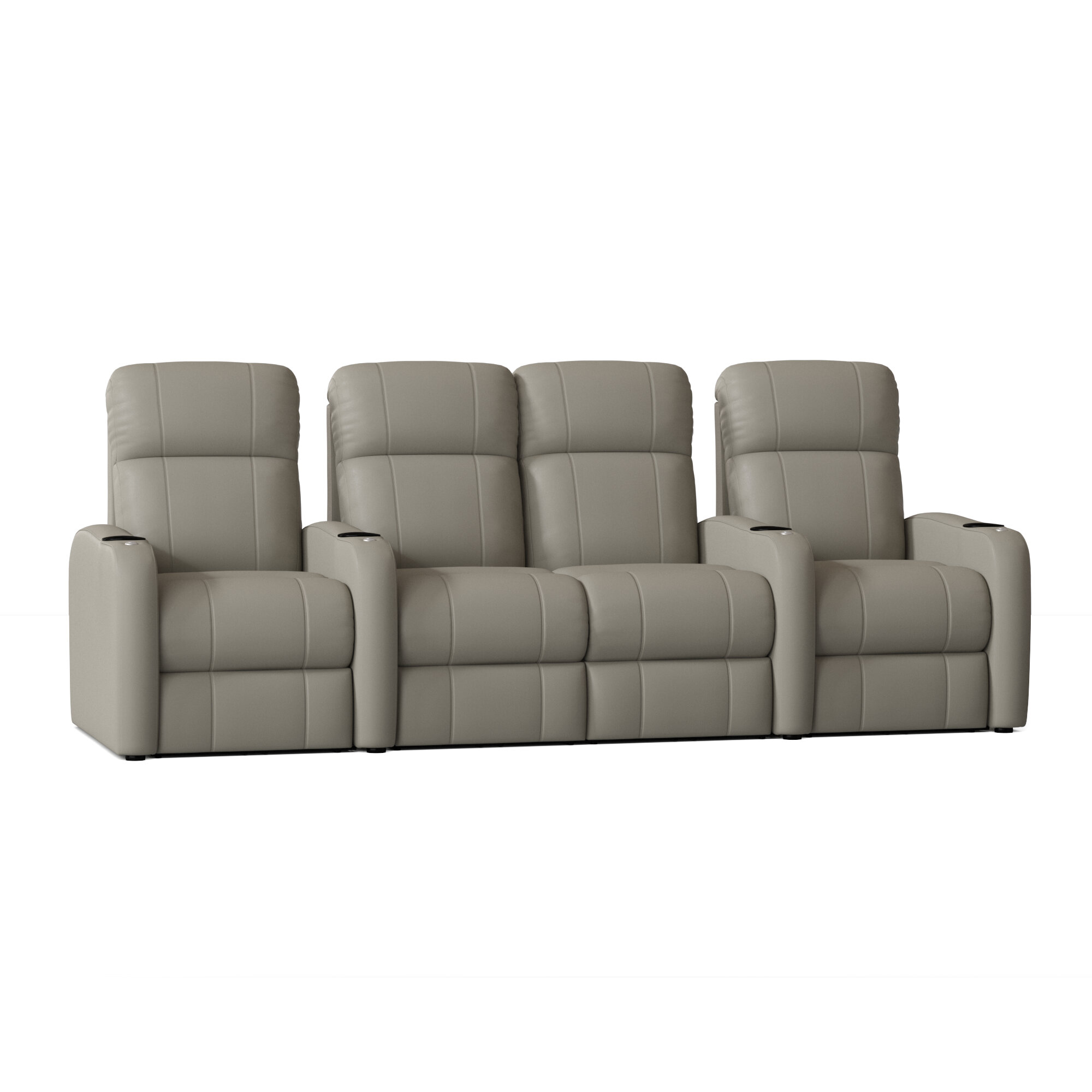 Latitude Run® 112'' Wide Home Theater Seating with Cup Holder & Reviews ...