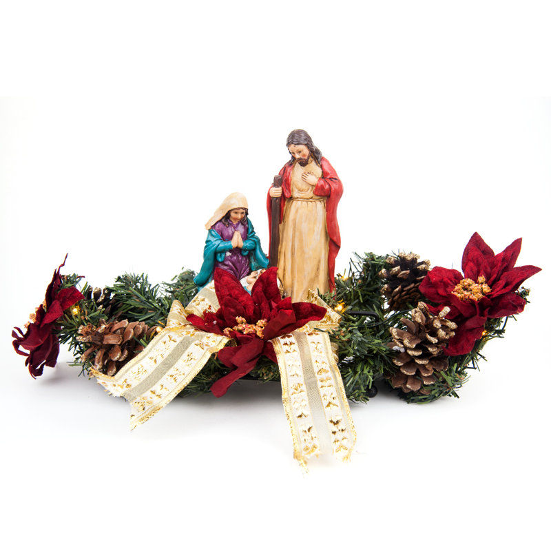 The Holiday Aisle® Christmas Décor with LED Lights | Wayfair