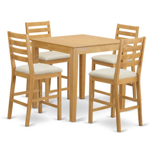 5 Piece Counter Height Pub Table Set