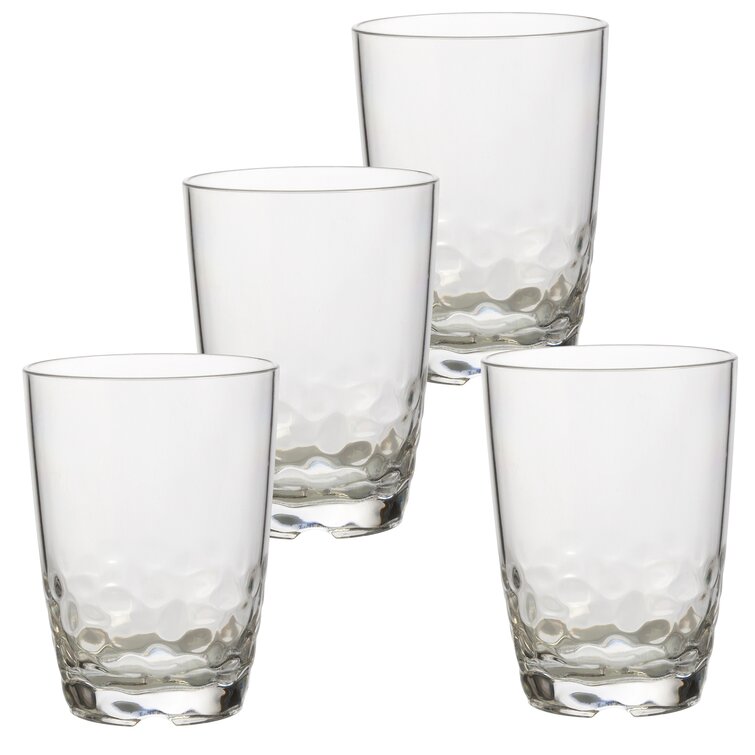 Set Of 8 Everyday Drinking Glasses Durable Large Thick Tumblers Drinkware 20 Oz 
