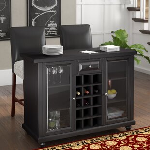 Sale The Three Posts Shady Dale Bar Cabinet With Wine Storage