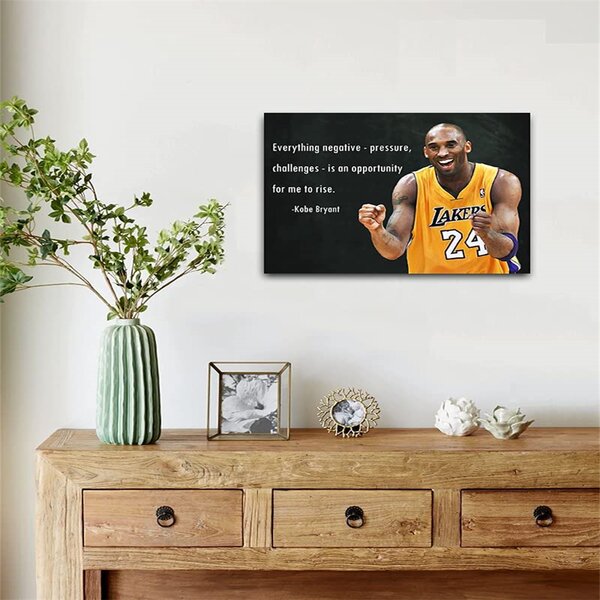 Kobe Bryant Retired Poster Standard Size 18×24 inches