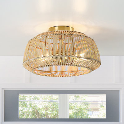 Tamil 2-Light Semi Flush Mount