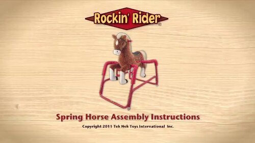 rockin rider melody spring horse