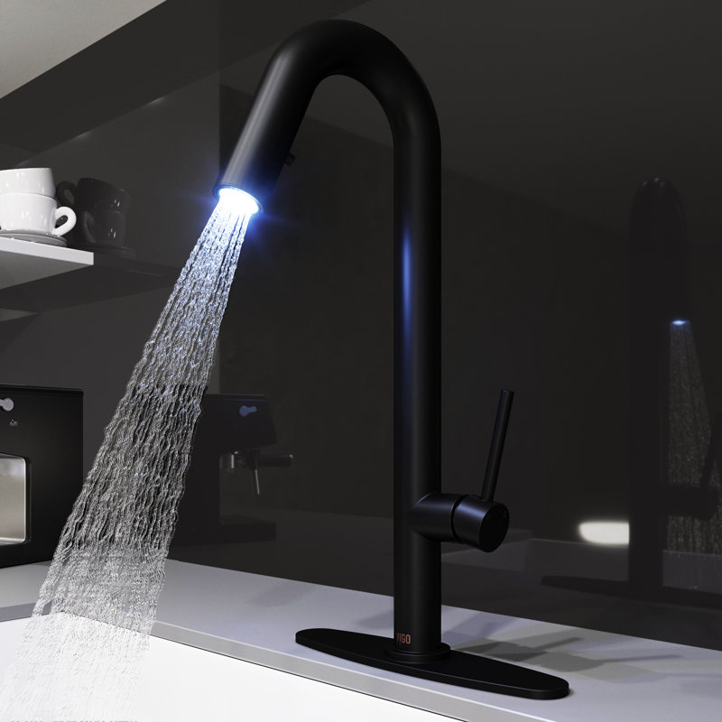 Vigo Oakhurst Pull Down Single Handle Kitchen Faucet Reviews