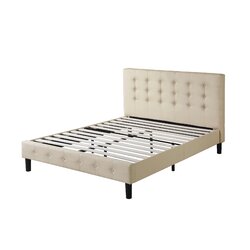 Mercury Row® Hanke Upholstered Platform Bed & Reviews | Wayfair