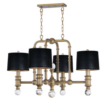 Metropolitan By Minka Bella Flora 6 Light Candle Style Classic Traditional Chandelier Wayfair