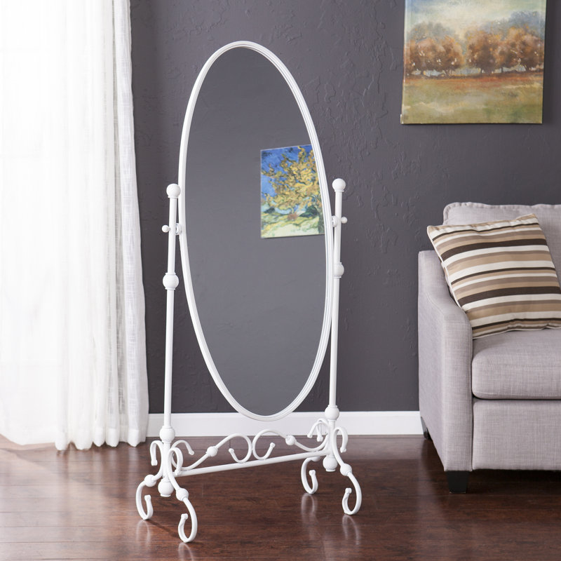 August Grove Jhonson Freestanding Cheval Mirror Reviews Wayfair