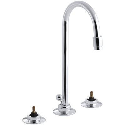 Triton Widespread Commercial Bathroom Sink Faucet With Gooseneck
