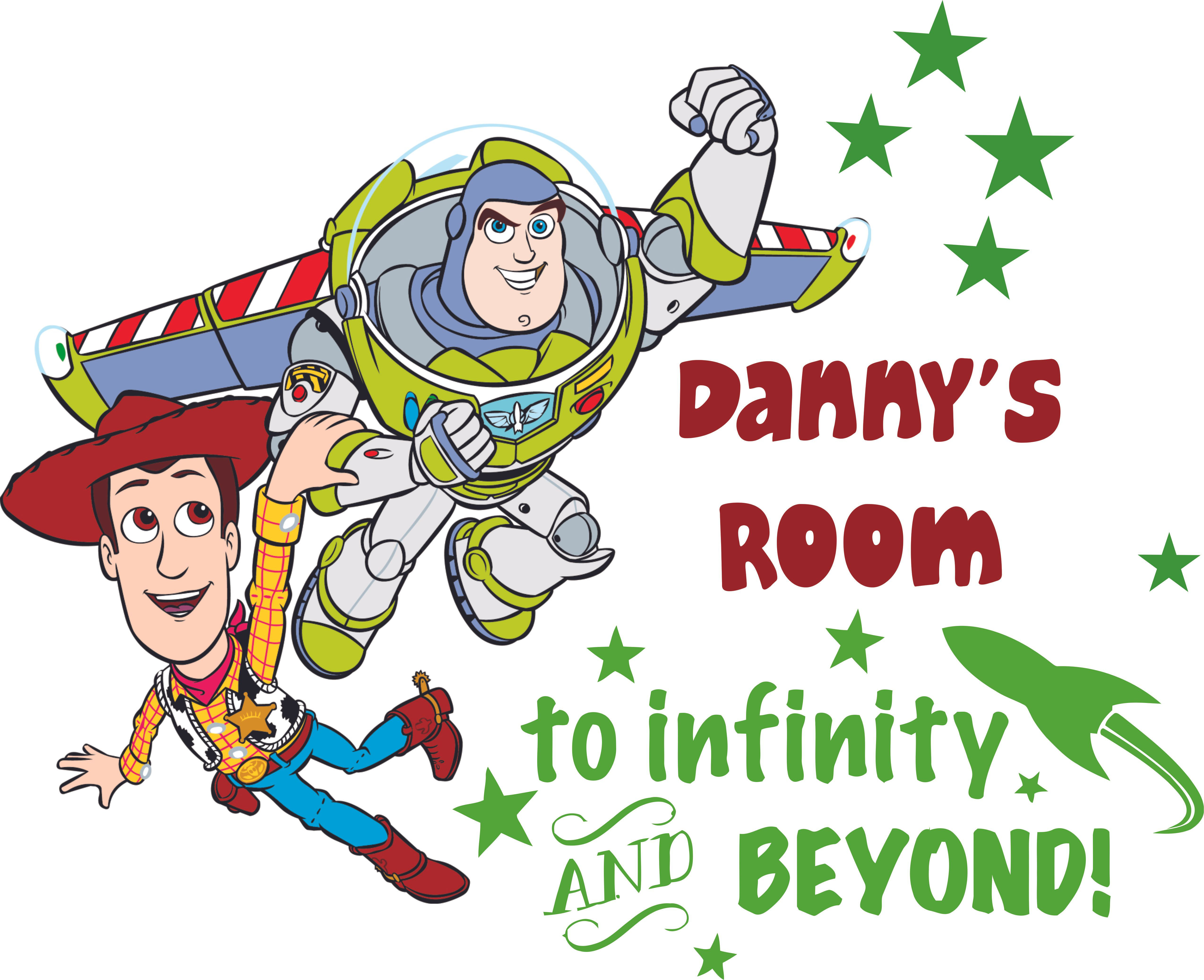 Design With Vinyl Toy Story Infinity Beyond Wall Decal Wayfair