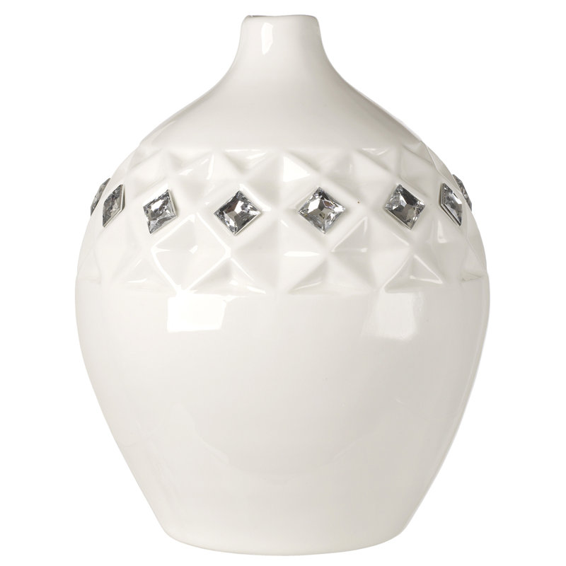 5th Ave Store Italian Bone China Embedded With Swarovski Crystals