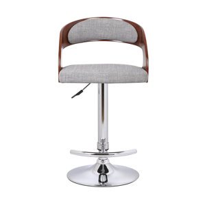 Adjustable Height Swivel Bar Stool by Container