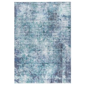 Akron Hand-Woven Blue Area Rug