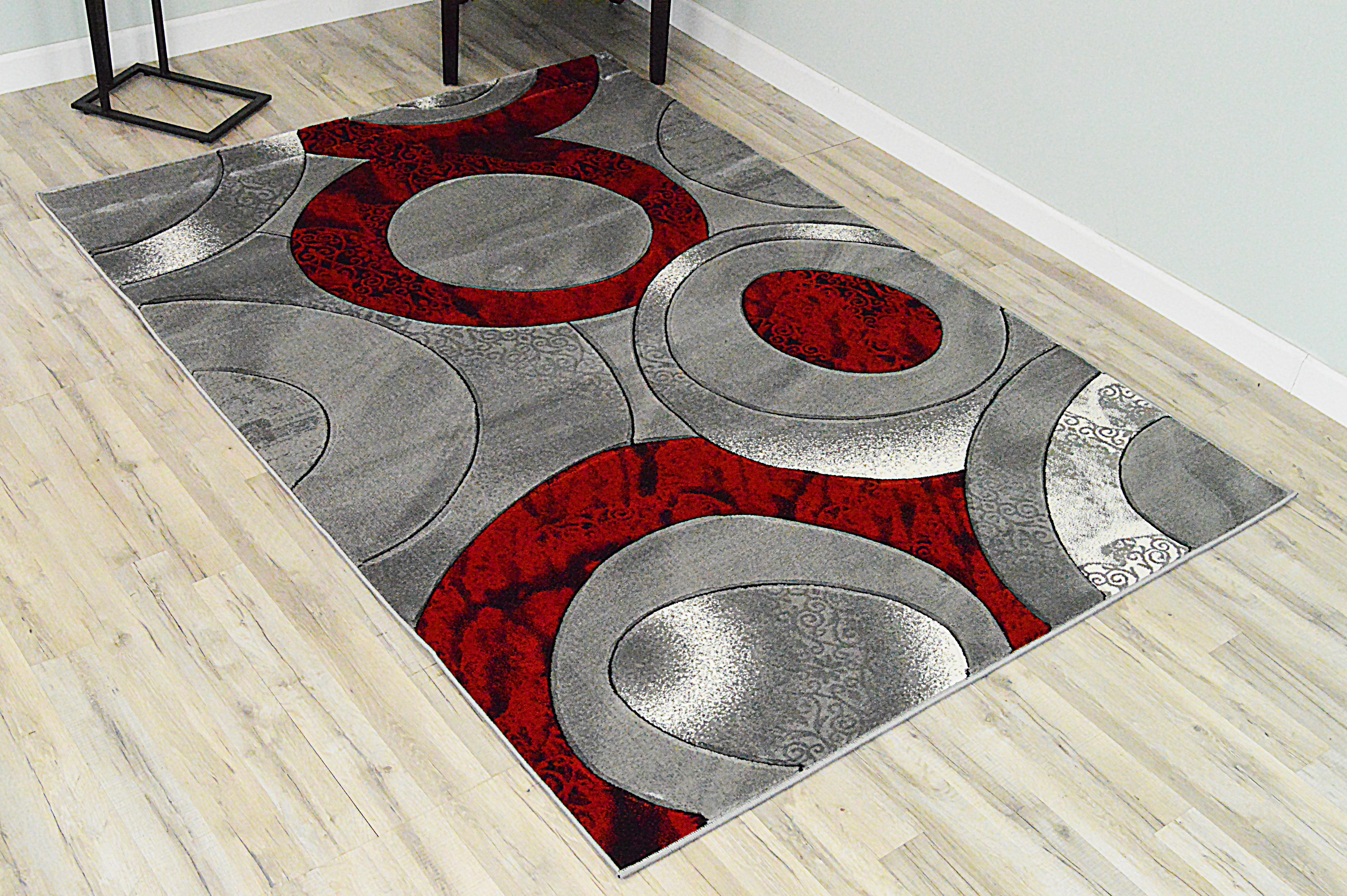 Orren Ellis Ilkley Effect Thick Modern Contemporary Abstract Orren Ellis Ilkley Effect Thick