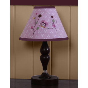 light pink lamp shade for nursery