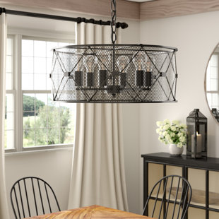 Dining Room Drum Lighting Wayfair Mchugh 6 Light Drum Chandelier