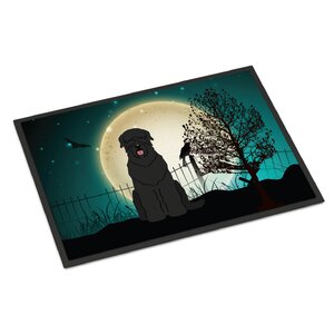 Halloween Scary Russian Terrier Doormat