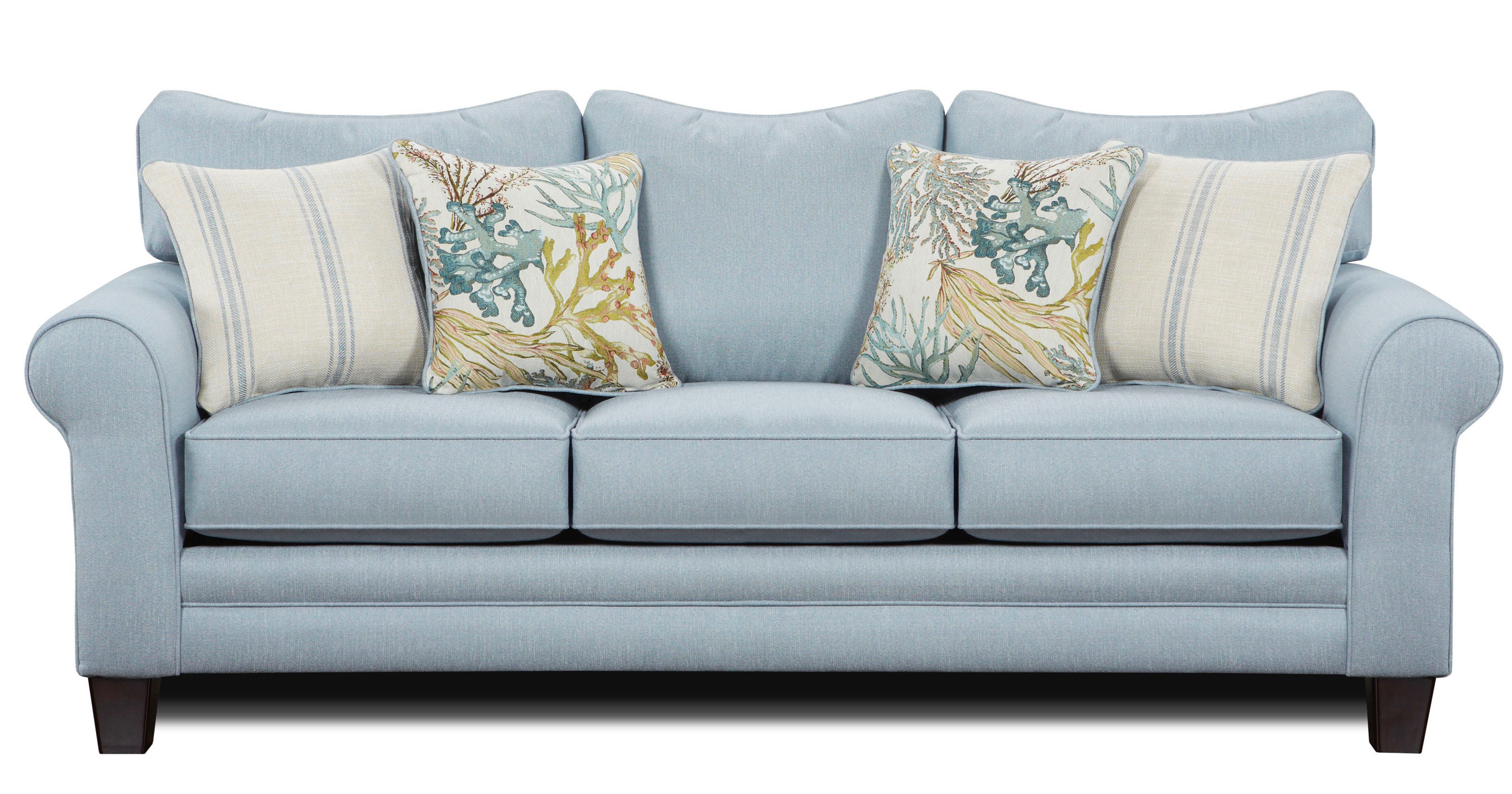 Beachcrest Home Lottie 88 Rolled Arm Sofa Reviews Wayfair Lottie 88 Rolled Arm Sofa