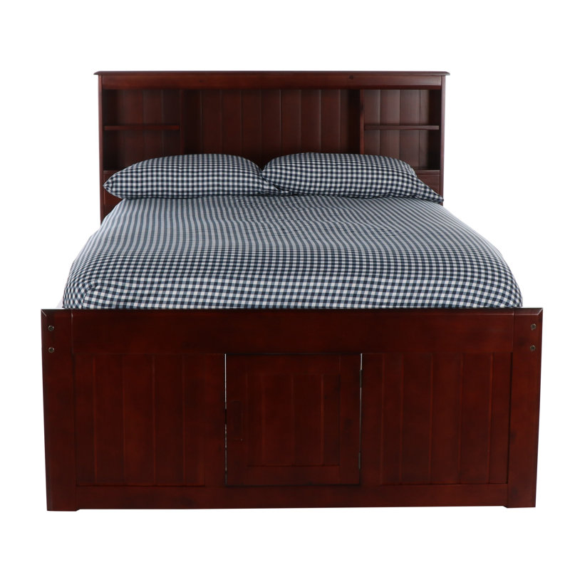 Birch Lane Heritage Fulvia Mate S Bed With Bookcase And 12