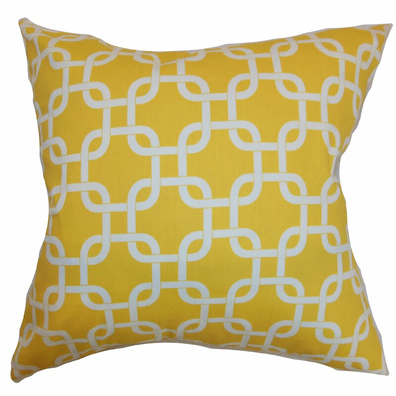 Quinn Pillow in Corn Yellow 