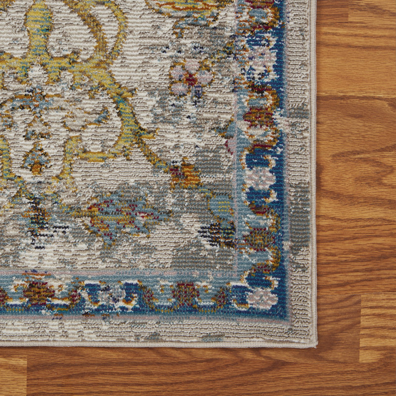Bloomsbury Market Amory Old World Victorian Gray Area Rug Reviews Amory Old World Victorian Gray Area Rug