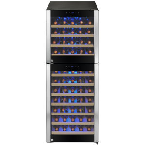 73 Bottle Built-in Compressor Dual Zone Freestan..