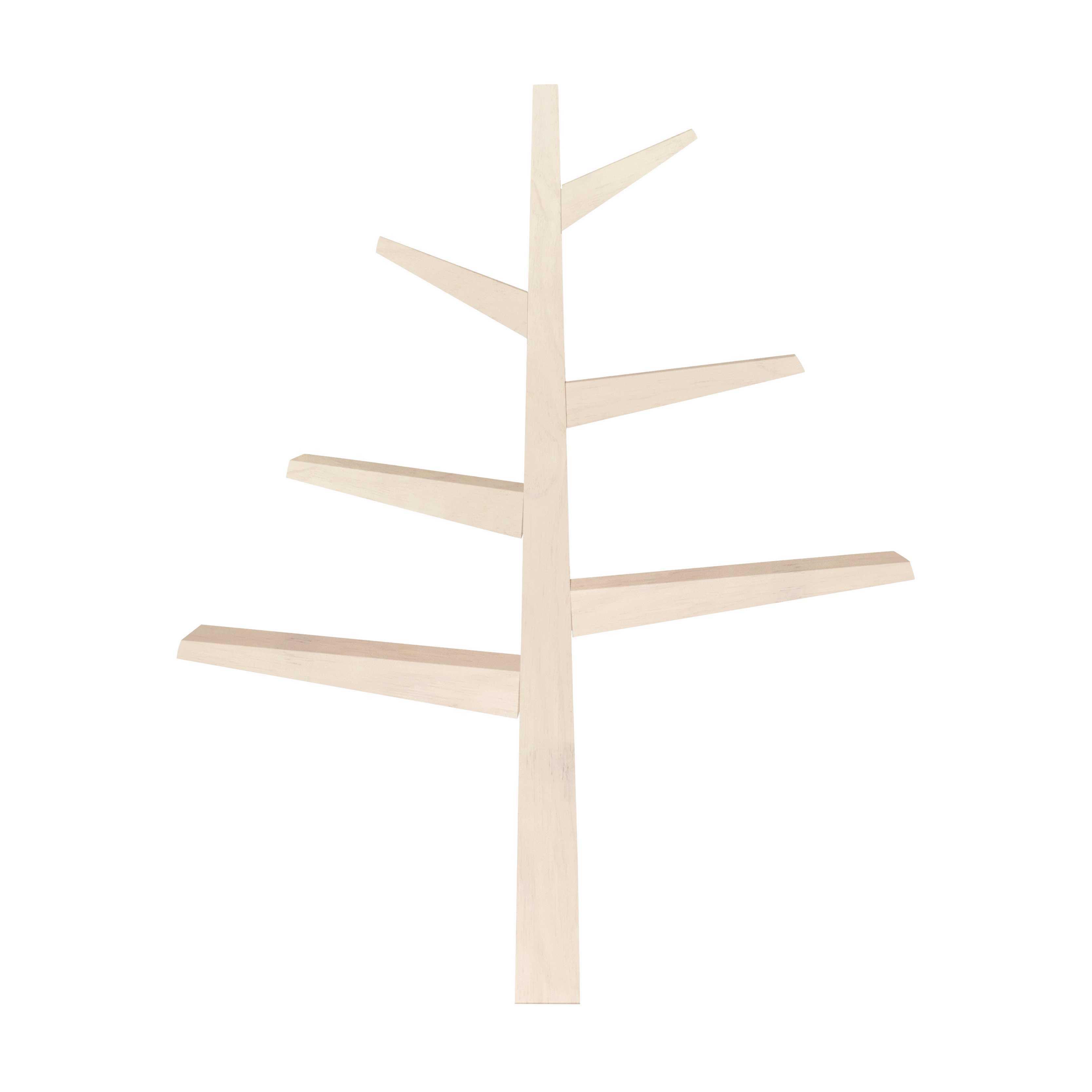 spruce tree bookshelf