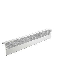 Basic Series Galvanized Steel Easy Slip-On Baseboard Heater Cover By Baseboarders