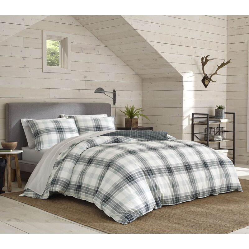 Eddie Bauer Winter Ridge Plaid Reversible Comforter Set Reviews