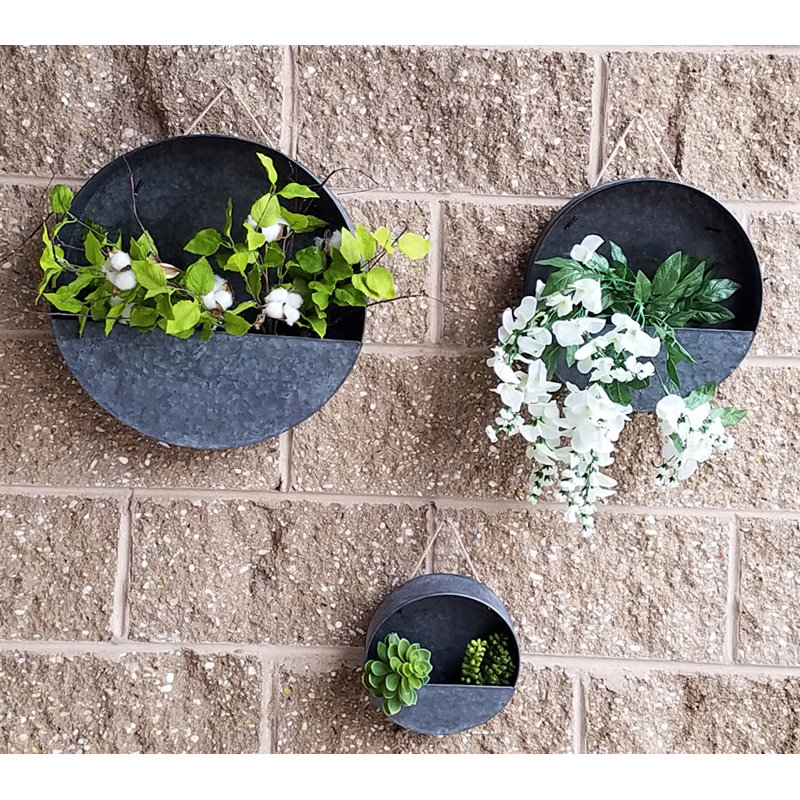 3 Piece Storage Metal Wall Decor Set Reviews Joss Main