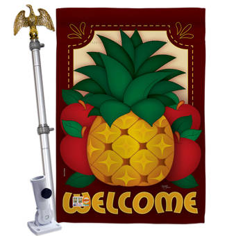 Neoplex Mexican Restaurant Polyester 180 X 30 In Flag Set