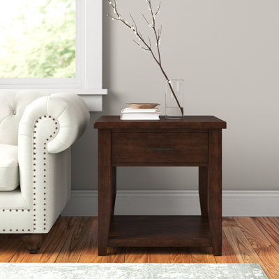 Larae End Table with Storage