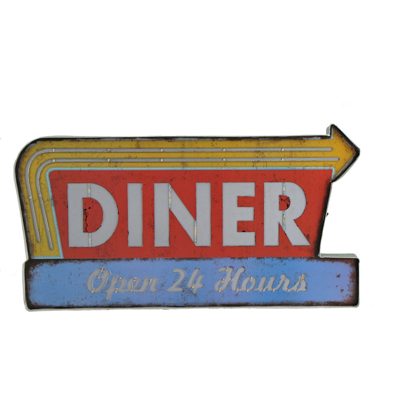 Red Barrel Studio 6 Piece Light Up Signs Wall Decor Set Wayfair