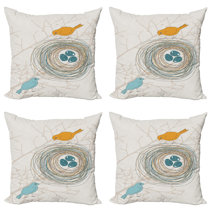 robins egg blue pillows