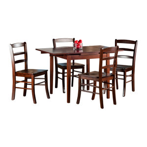 Shaws 5 Piece Dining Set by Alcott Hill