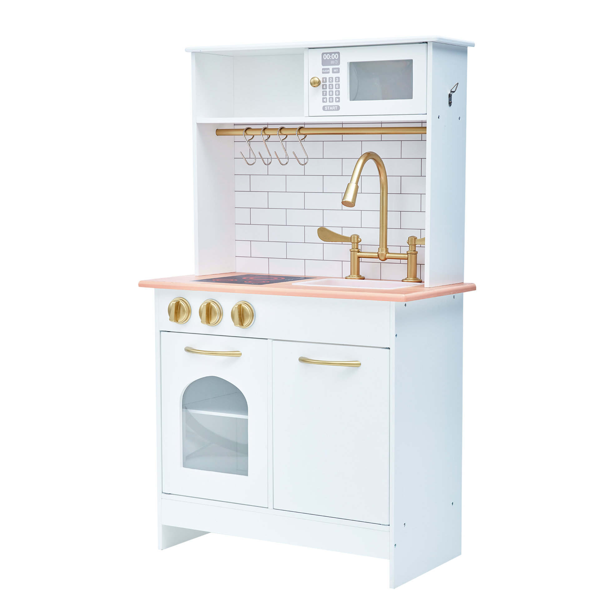 little chef boston play kitchen set