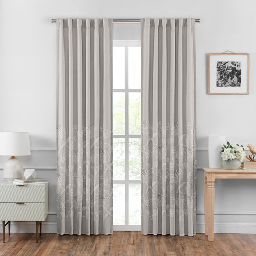 Croscill Penelope Back Tab Flower Curtains Drapes Wayfair