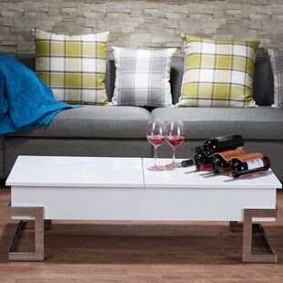 Minna Lift Top Extendable Sled Coffee Table By Mercer41