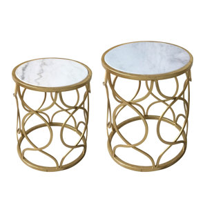 Go to store & view more images Dickey 2 Piece Nesting Tables by Mercer41